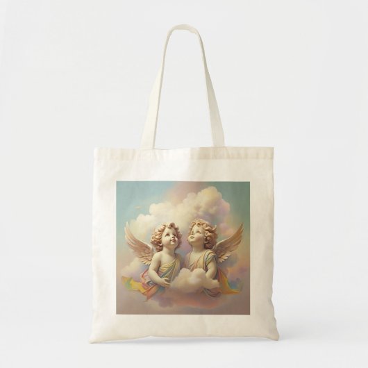 " SERENE DUO " TOTE BAG (Voorkant)