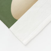 Serene Earth Flow Fleece Deken (Hoek)