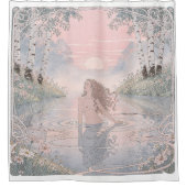 Serene Elegance Nouveau Badserie Douchegordijn (Voorkant)