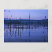 Serene en misty Lake na zwaar briefkaart (Voorkant)