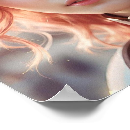 serene expressie poster (Hoek)