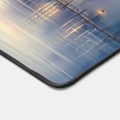 Serene Fantasy Lake met Willow en Heron Bureaumat (Hoek)