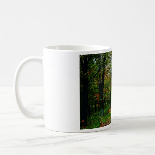 Serene Forest Mug - Coffee Tea Cup Koffiemok (Links)