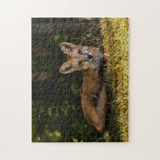 Serene Fox Legpuzzel (Verticaal)