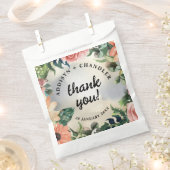 Serene Garden Krans: Pastel Floral Elegance Bedankzakje (Geknipt)