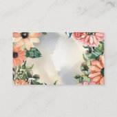 Serene Garden Krans: Pastel Floral Elegance Informatiekaartje (Achterkant)