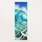 Serene golf yoga mat (Achterkant)