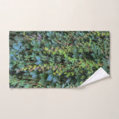 Serene Groene Ivy Wall Hanging Vines Plant Bladere Bad Handdoek (Handdoek)