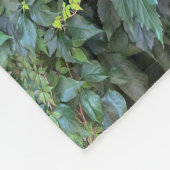 Serene Groene Ivy Wall Hanging Vines Plant Bladere Fleece Deken (Hoek)