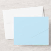 Serene groeten all in one uitnodiging (Achterkant)