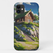 Serene Hilltop Cabin Retreat Case-Mate iPhone Case (Achterkant)