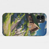 Serene Hilltop Cabin Retreat Case-Mate iPhone Case (Achterkant (horizontaal))