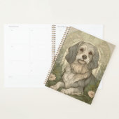 Serene hondenplanner met rustgevend ontwerp planner (Display)