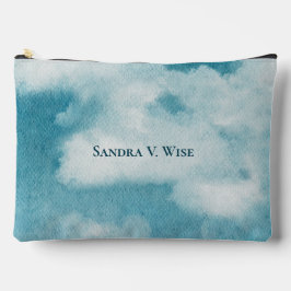 Serene Horizon Dreams Waterverf Blauw & Wit Etui