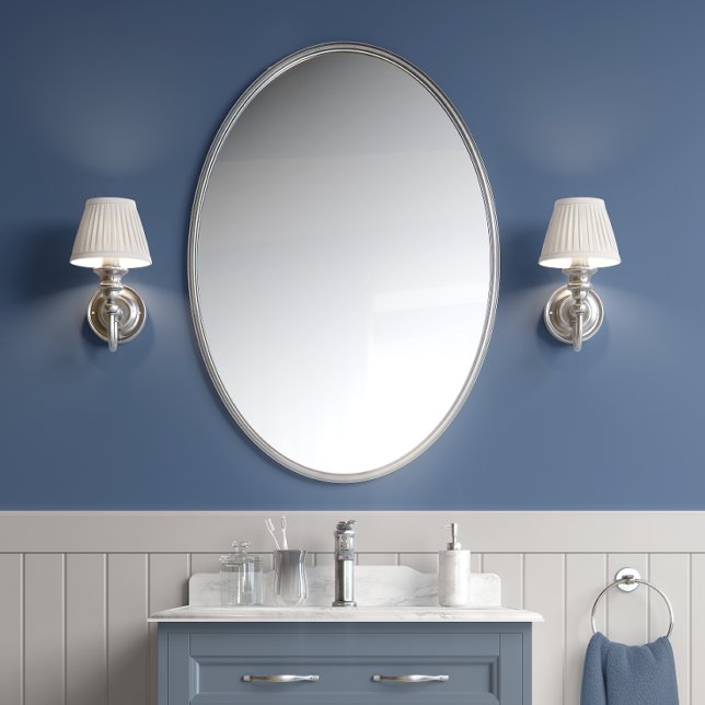 Serene Horizon - Korenbloemblauw - Minimalistisch Behang (Serene Horizon - Cornflower Blue - Minimalist)