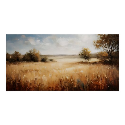 Serene Horizon Perfect Poster (Voorkant)