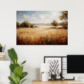 Serene Horizon Poster (Thuiskantoor)