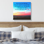 SERENE ISAIAH 41:10 SUNRISE FOTO CANVAS AFDRUK (Insitu (Slaapkamer))