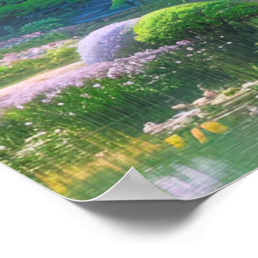 Serene Japans tuden Poster (Hoek)