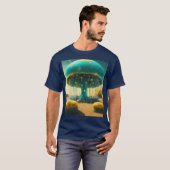 Serene Jellyfish Tranquility T-shirt (Voorkant volledig)