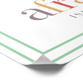 Serene Jesaja 41 10 Wees Niet Bevreesd Esthetisch Poster (Hoek)