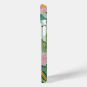 Serene Kingfisher in een bloemenparadijs Case-Mate iPhone Case (Achterkant / Links)