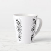 Serene Koi Pond Kleine Latte Mok - 12 oz (Rechterhoek)