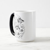 Serene Koi Pond Morphing Mok - 15 oz (Voorkant links)