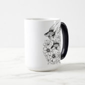 Serene Koi Pond Morphing Mok - 15 oz (Voorkant rechts)
