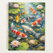 Serene Koi Visvijver Planner (Voorkant)