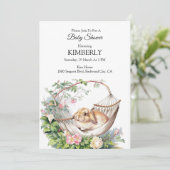 Serene Konijnenretraite Kaart (Staand voorkant)