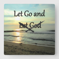 SERENE LAAT GAAN EN LAAT GOD OCEAN FOTO