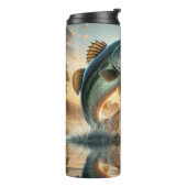 Serene Lake Vist Thermosbeker (Gedraaid links)