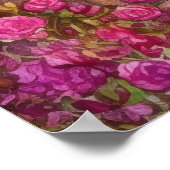 Serene Landschap in de klimatologische Roos Poster (Hoek)