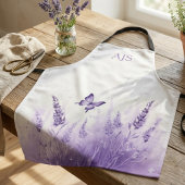Serene Lavender Butterfly – Personalized Monogram Schort