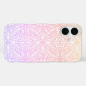 Serene Lavender & Mint Mandala Geometric Tile  Case-Mate iPhone Case (Achterkant (horizontaal))