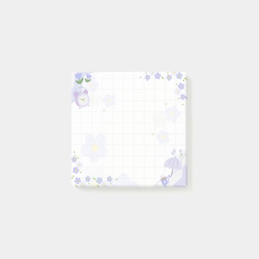 Serene Lavender Morning Frame Post-it® Notes (Voorkant)