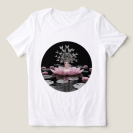 Serene Lotus Queen T-shirt 👑🌺