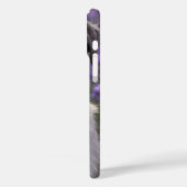 Serene Majesteit: Wolfshond in Paars Irisveld, Case-Mate iPhone Case (Achterkant / Links)