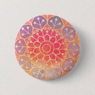 Serene Mandala Ronde Button 5,7 Cm