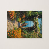 Serene Marigolds Path to the Sea Art Legpuzzel (Horizontaal)