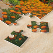 Serene Marigolds Path to the Sea Art Legpuzzel (Zijkant)