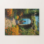 Serene Marigolds Path to the Sea Art Legpuzzel (Horizontaal)