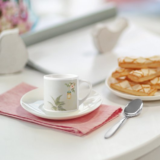 Serene Masjid An-Nabawi Espresso Mok | Islamitisch