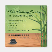 Serene Massage en Spa Magneet (Voorkant)