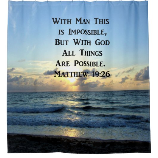 SERENE MATTHEW 19:26 FOTO ONTWERP DOUCHEGORDIJN (Voorkant)