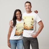 Serene Meadow Bliss T-shirt ontwerp (Unisex)