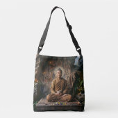 Serene Mediterende Wijze Kunst Tas (Achterkant)
