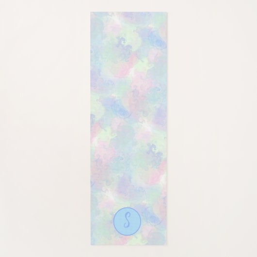 Serene Mint Bliss Yogamat (Voorkant)