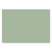 Serene Mint Geometrische Accenten Kaart (Achterkant)